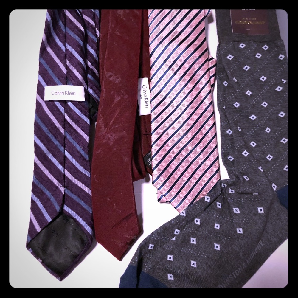 3 Ties and socks